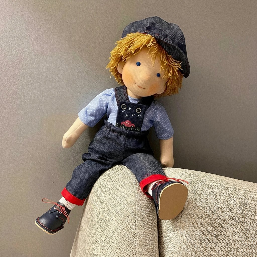 Waldorf Doll Handmade Natural Cotton Hypoallergenic 12 Inch