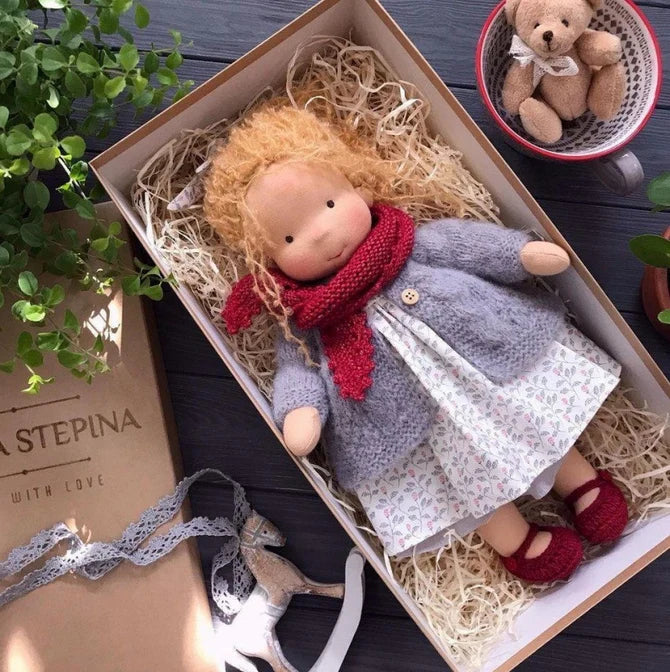 Waldorf Doll Handmade Organic Non-Toxic & Hypoallergenic