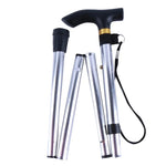 Walking Cane Lightweight Aluminum Adjustable Height Non-Slip Grip