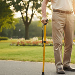 Walking Cane Lightweight Aluminum Adjustable Height Non-Slip Grip