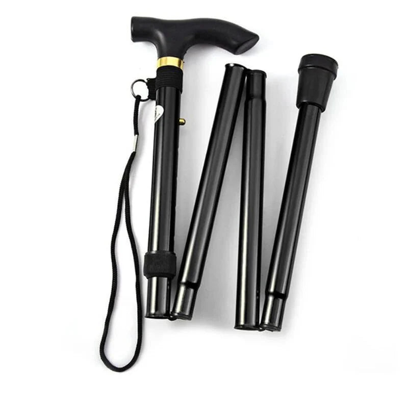 Walking Cane Lightweight Aluminum Adjustable Height Non-Slip Grip