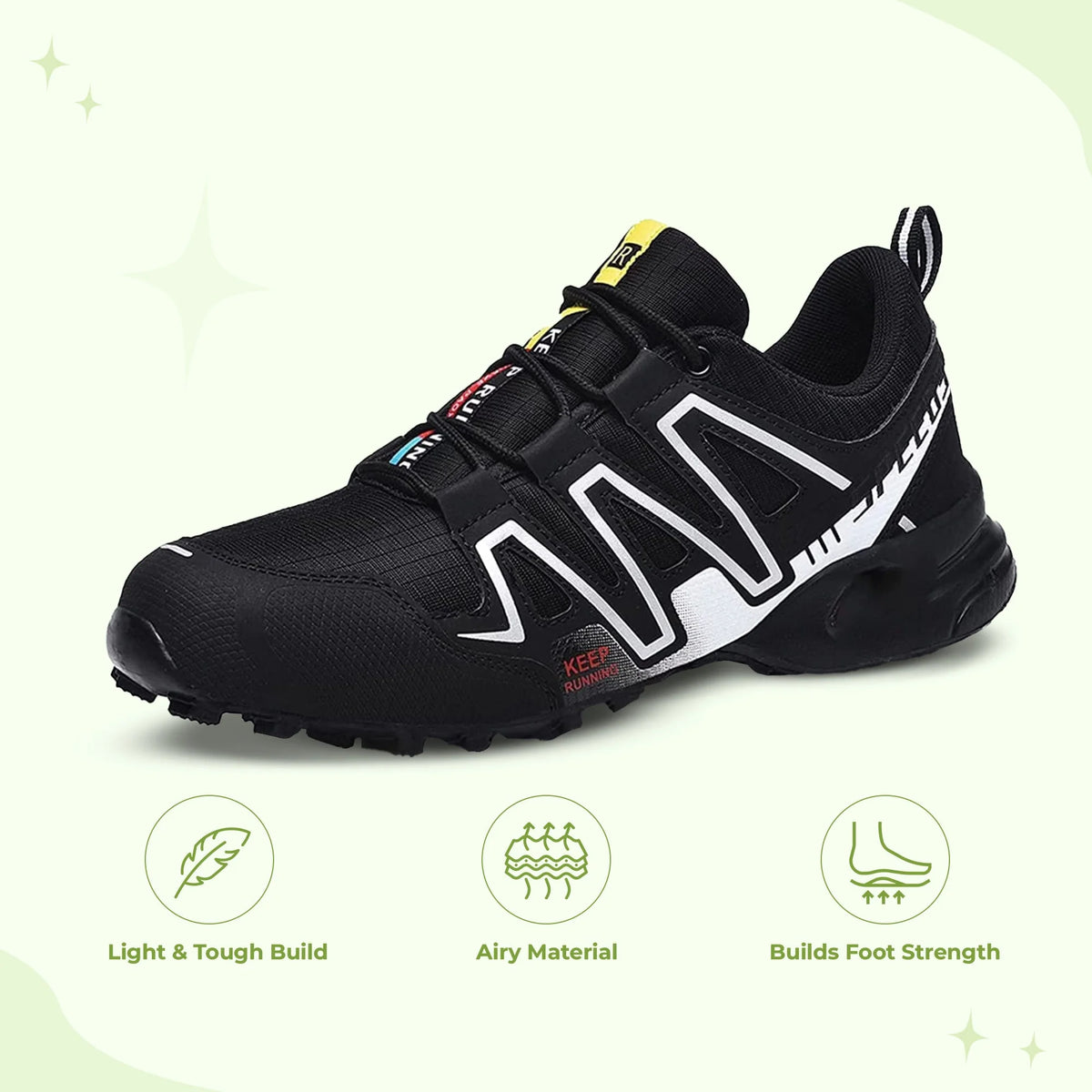 Walking Shoes Flexible Sole & Cushioned Insole