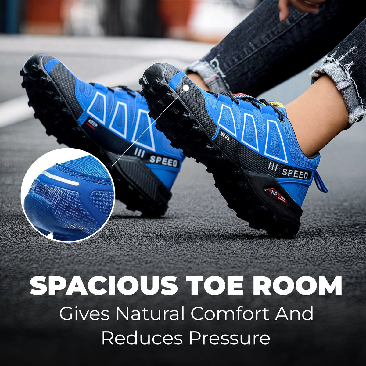 Walking Shoes Flexible Sole & Cushioned Insole