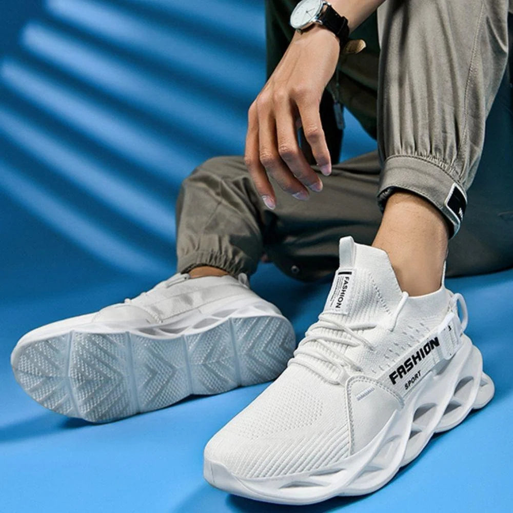 Walking Shoes Honeycomb Shock-Absorbing Sole Wide Toe Box