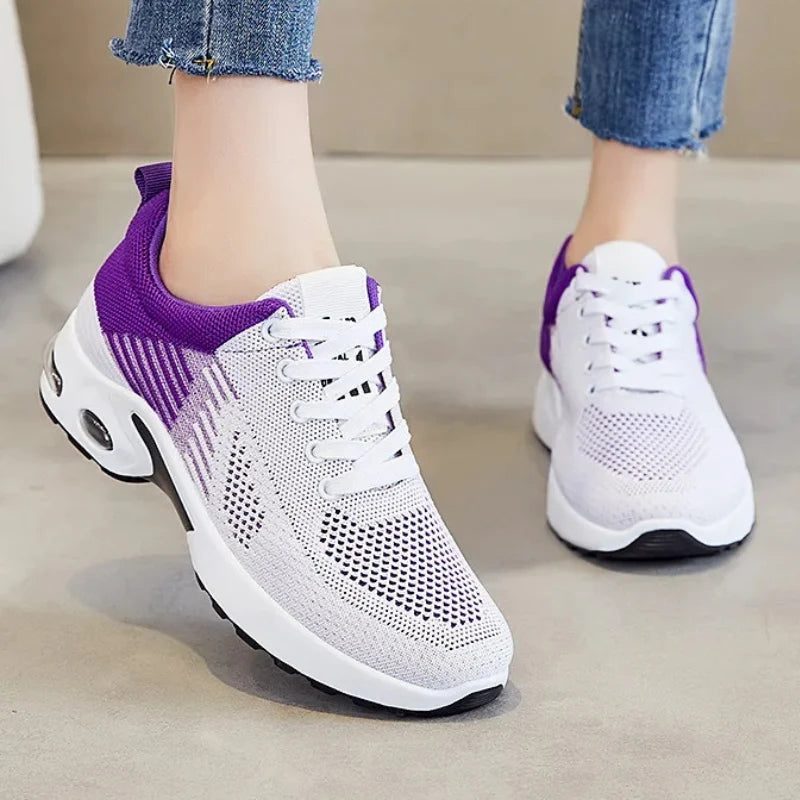 Walking Shoes Orthopedic Support Cushioned Insole & Breathable Upper