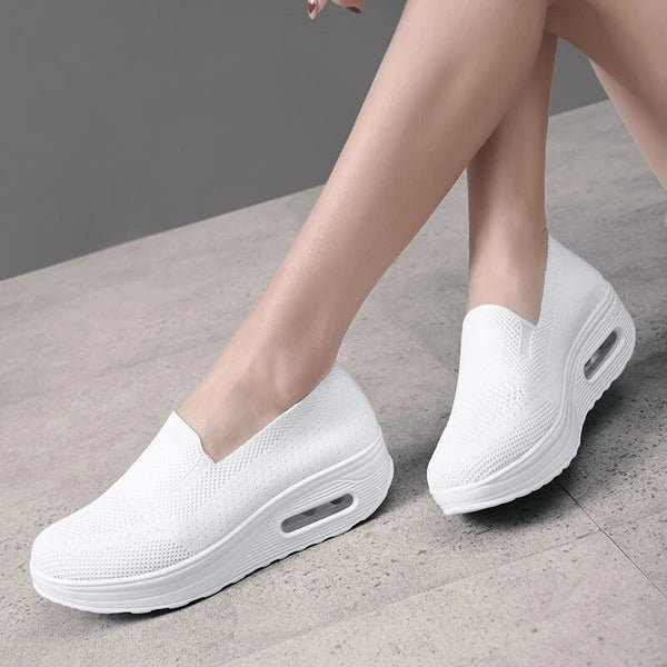 Walking Shoes Slip-On Breathable Arch Support