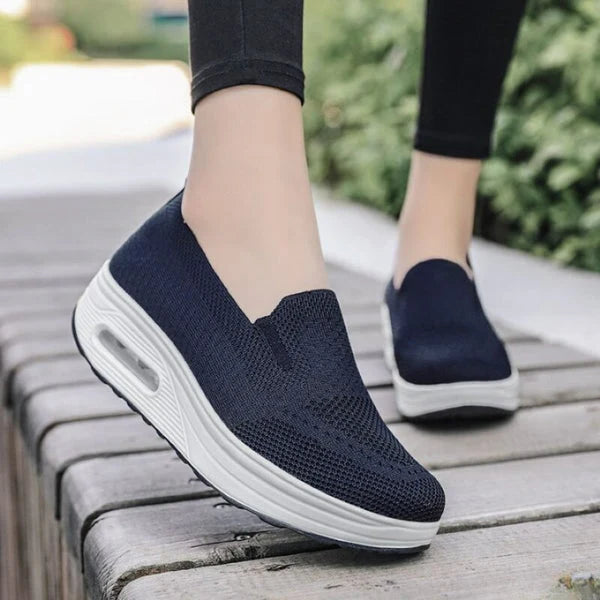 Walking Shoes Slip-On Breathable Arch Support