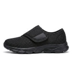 Walking Shoes Wide-Fit Breathable Mesh Hook-and-Loop Closure