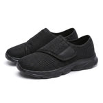 Walking Shoes Wide-Fit Breathable Mesh Hook-and-Loop Closure