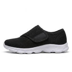Walking Shoes Wide-Fit Breathable Mesh Hook-and-Loop Closure