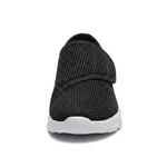 Walking Shoes Wide-Fit Breathable Mesh Hook-and-Loop Closure