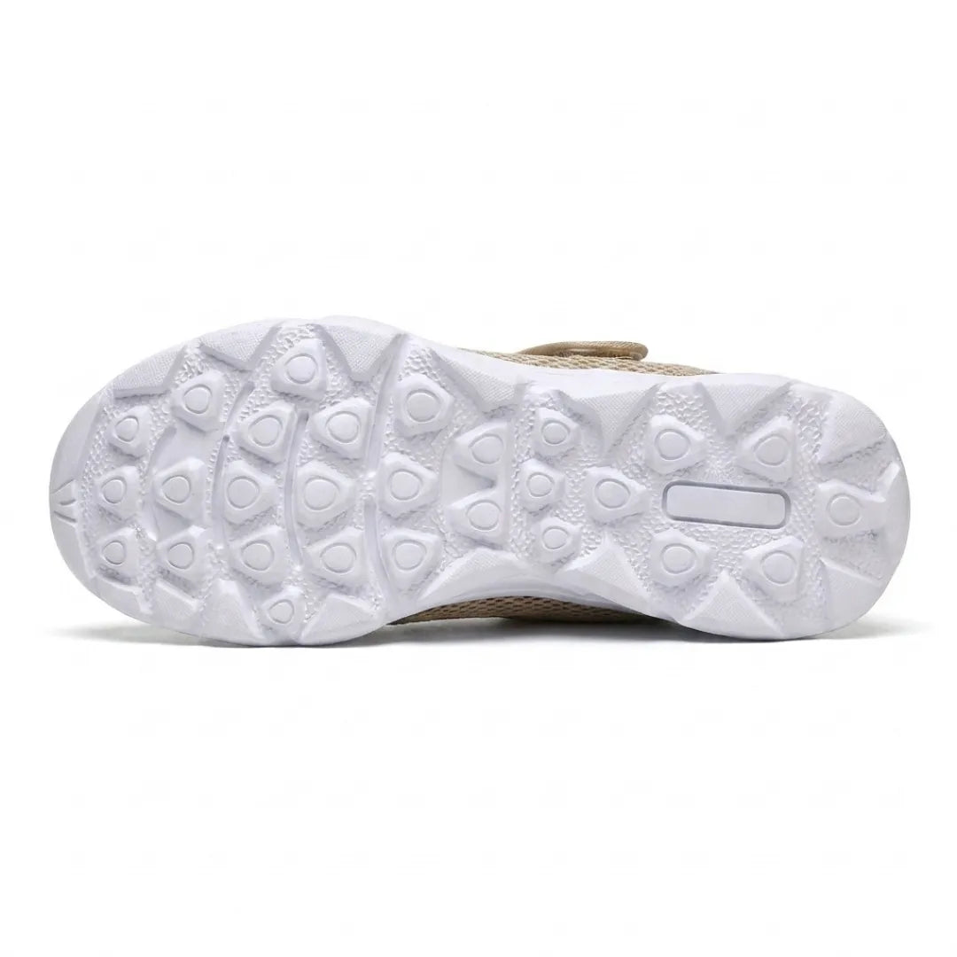 Walking Shoes Wide-Fit Breathable Mesh Hook-and-Loop Closure