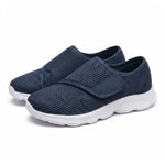Walking Shoes Wide-Fit Breathable Mesh Hook-and-Loop Closure
