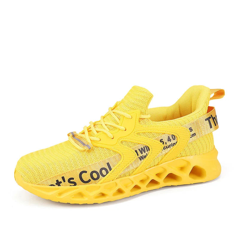 Walking Sneakers Honeycomb Cushioning Breathable Mesh Multi-Surface Traction