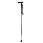 Walking Stick Aluminum Alloy Folding Telescopic Adjustable Lightweight Support