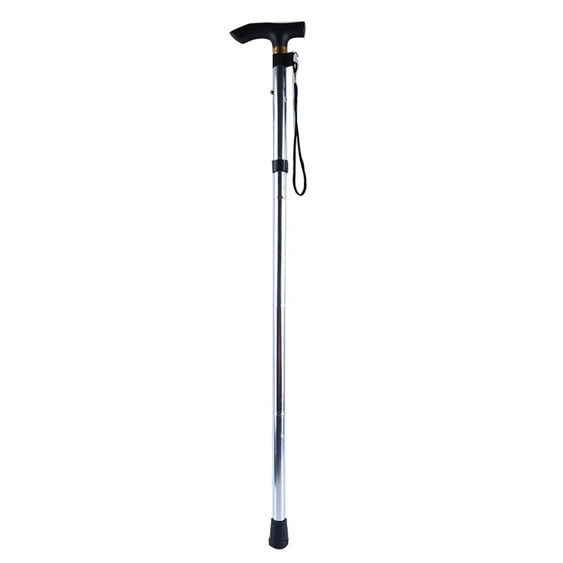 Walking Stick Aluminum Alloy Folding Telescopic Adjustable Lightweight Support