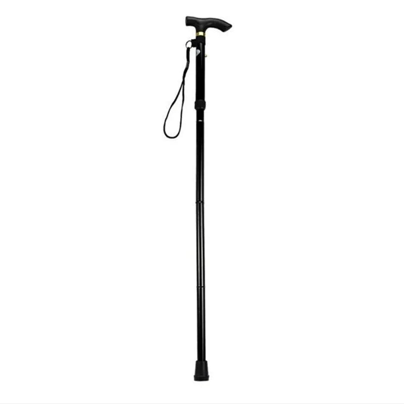 Walking Stick Aluminum Alloy Folding Telescopic Adjustable Lightweight Support