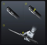 Walking Stick Automatic Folding Ergonomic Anti-Slip Grip