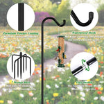 Walking Stick Weather-Resistant Ergonomic Handle & Non-Slip Base