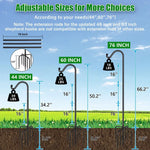Walking Stick Weather-Resistant Ergonomic Handle & Non-Slip Base