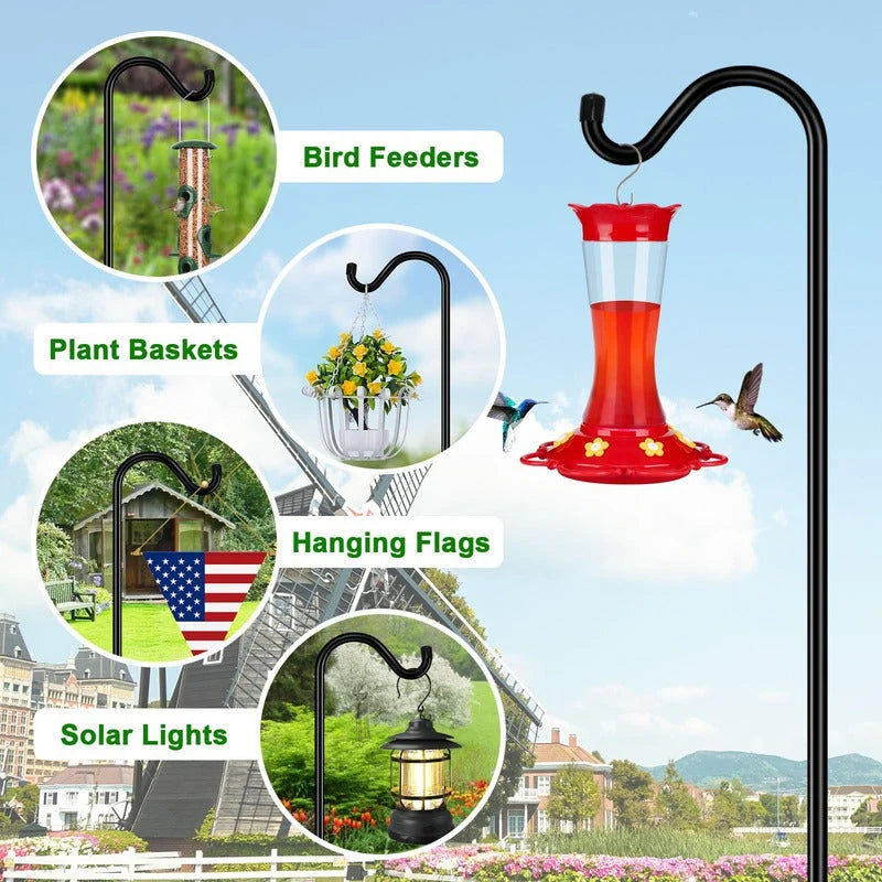 Walking Stick Weather-Resistant Ergonomic Handle & Non-Slip Base