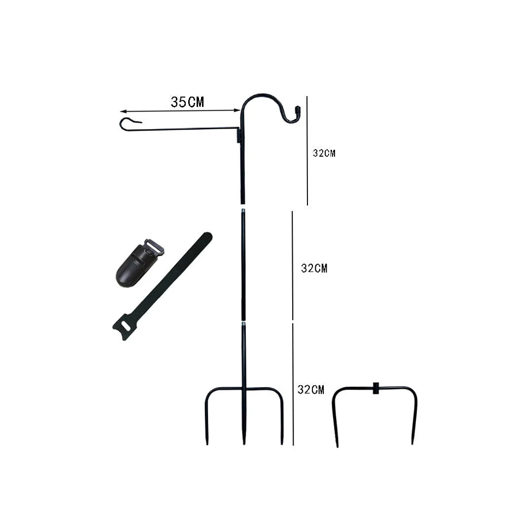 Walking Stick Weather-Resistant Ergonomic Handle & Non-Slip Base