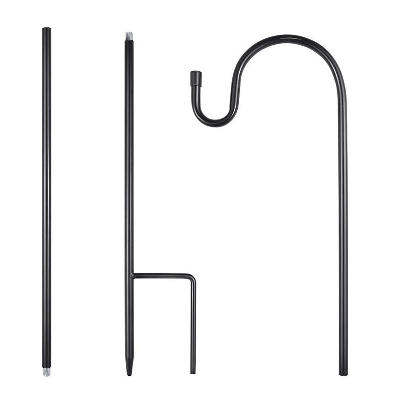 Walking Stick Weather-Resistant Ergonomic Handle & Non-Slip Base