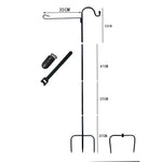 Walking Stick Weather-Resistant Ergonomic Handle & Non-Slip Base