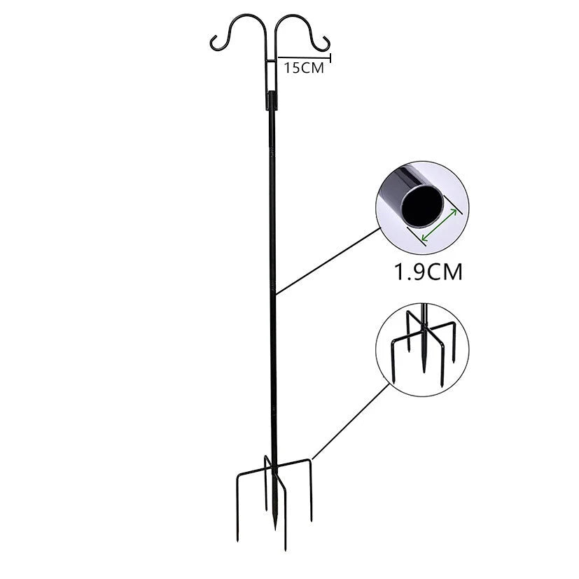 Walking Stick Weather-Resistant Ergonomic Handle & Non-Slip Base
