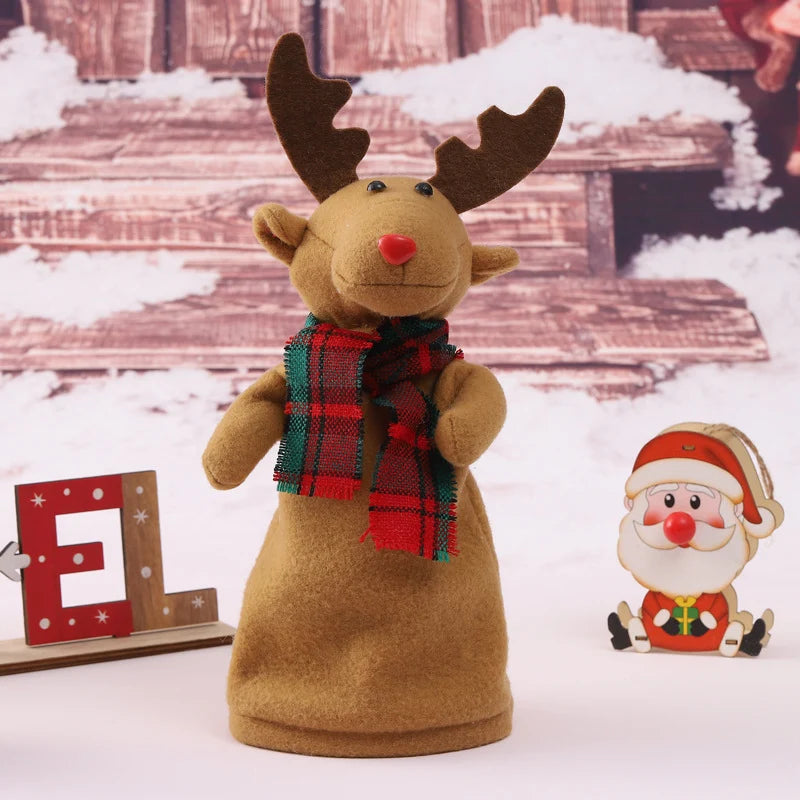 Wall-Climbing Santa Figure Sliding Design Assorted Colors