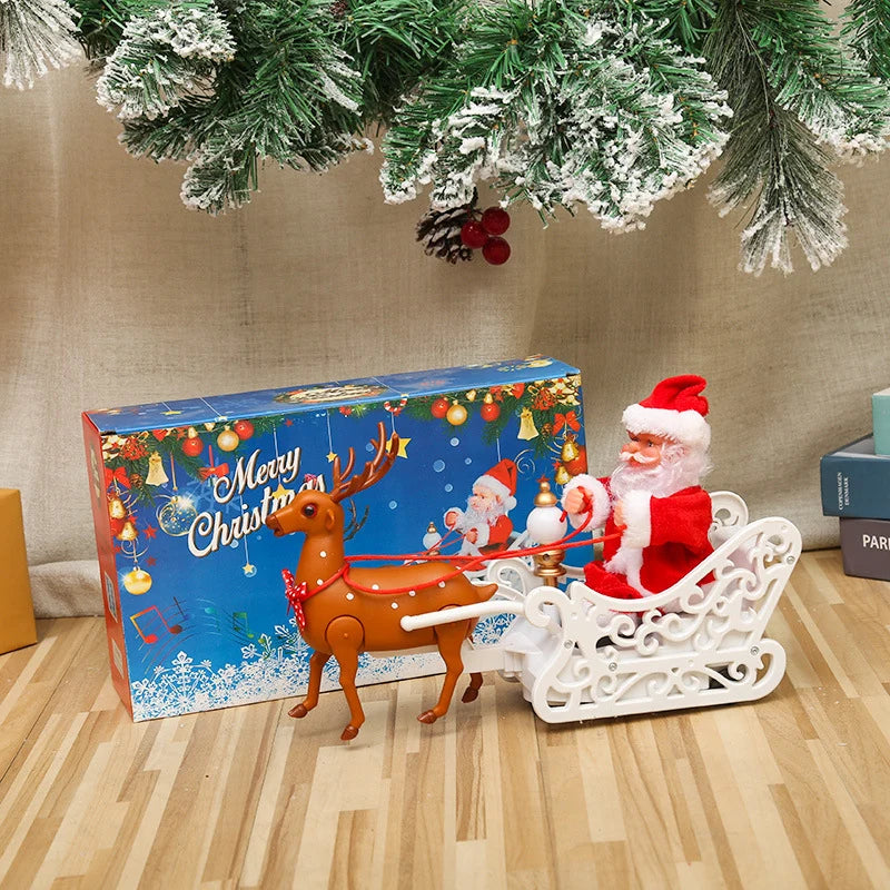 Wall-Climbing Santa Figure Sliding Design Assorted Colors