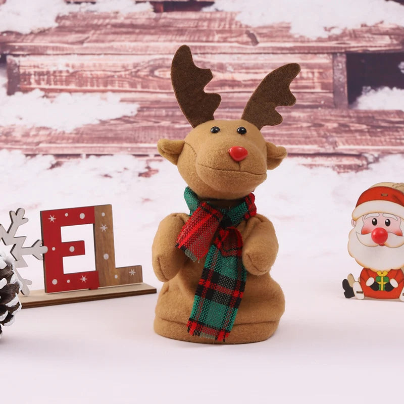 Wall-Climbing Santa Figure Sliding Design Assorted Colors