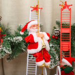 Wall-Climbing Santa Figure Sliding Design Assorted Colors