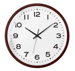Wall Clock Bamboo & Solid Wood Silent Movement