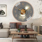Wall Clock Minimalist Silent Quartz 11.81-Inch Dial
