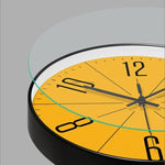 Wall Clock Quiet Quartz Movement High-Contrast Numerals