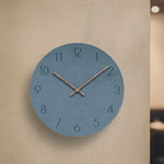 Wall Clock Silent Movement Minimalist Nordic Design