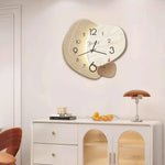 Wall Clock Silent Movement Scandinavian Design Easy-Read Dial