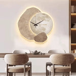Wall Clock Silent Movement Scandinavian Design Easy-Read Dial