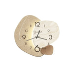 Wall Clock Silent Movement Scandinavian Design Easy-Read Dial