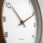 Wall Clock Silent Quartz Movement Minimalist Scandinavian Design