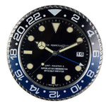 Wall Clock Silent Stainless Steel Luminous Hands
