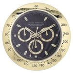 Wall Clock Silent Stainless Steel Luminous Hands