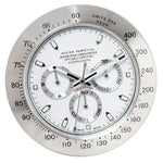 Wall Clock Silent Stainless Steel Luminous Hands