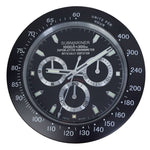 Wall Clock Silent Stainless Steel Luminous Hands