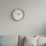 Wall Clock Solid Wood Silent Movement