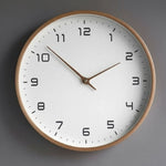 Wall Clock Solid Wood Silent Movement