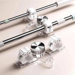 Wall Grip Organizer Rack No-Drill Suction Multi-Hook