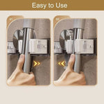 Wall Grip Organizer Rack No-Drill Suction Multi-Hook