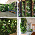 Wall Hanging Planter Space-Saving Breathable Fabric & Drainage